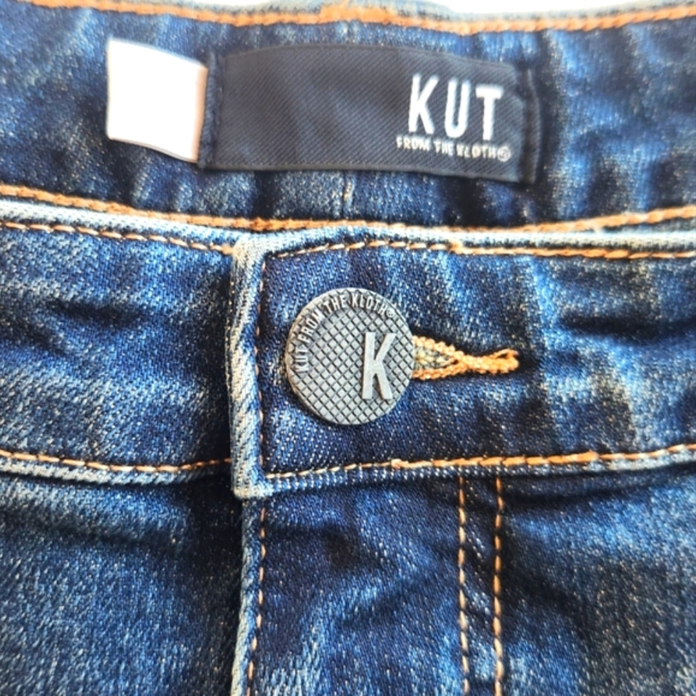 🏷️KUT FROM THE KLOTH Gidget High Rise Frey Short Plus Size 20W - Picture 7 of 13